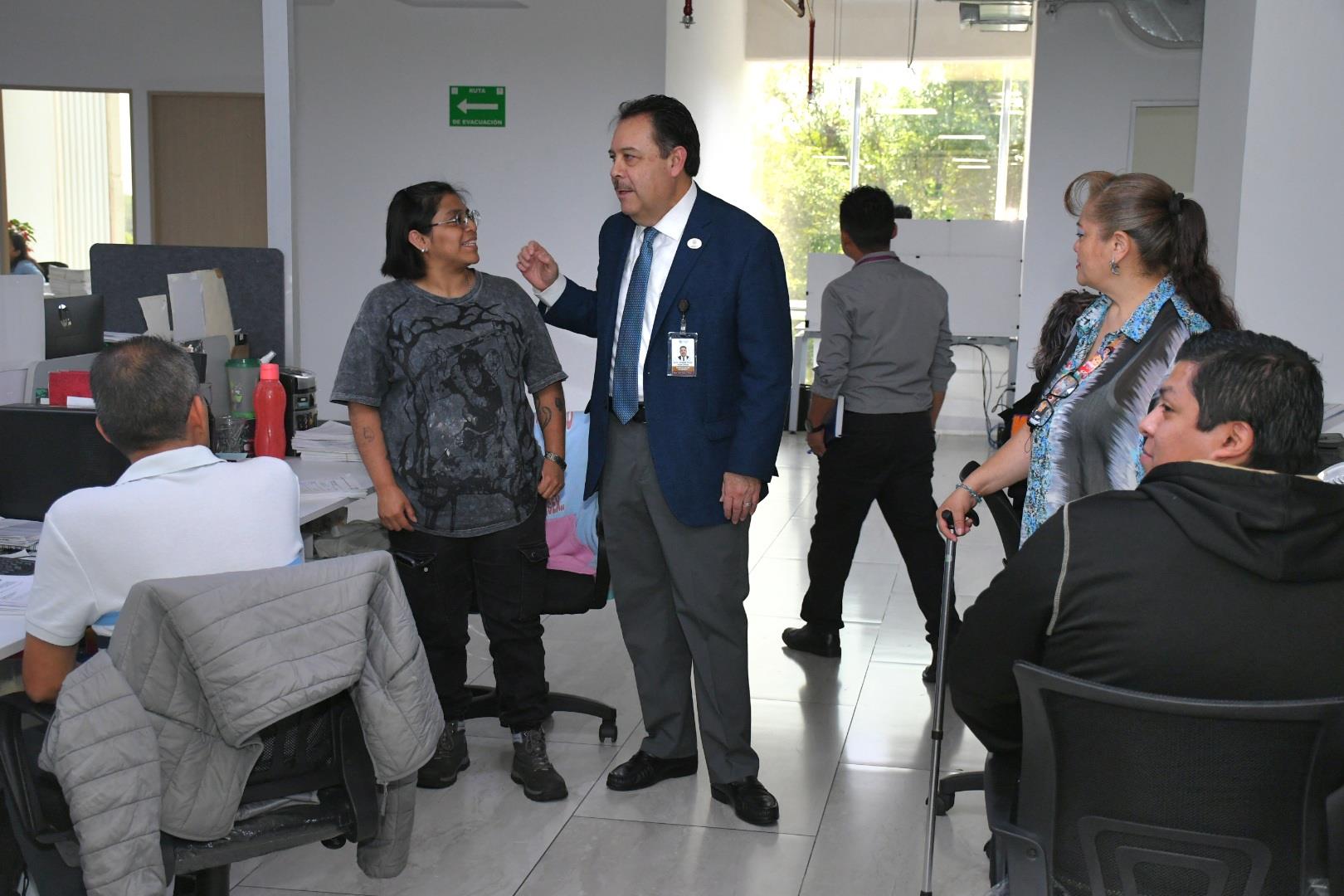Saludamos a nuestras compañeras y compañeros que laboran en la Subdirección de Personal